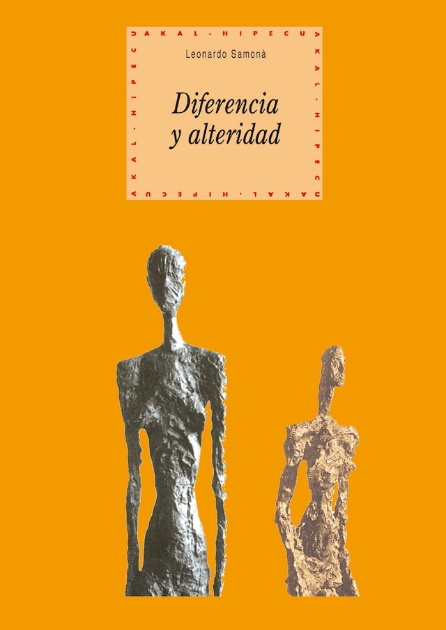 Book cover for Diferencia y alteridad