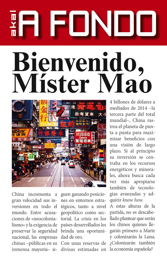 Book cover for Bienvenido, Míster Mao