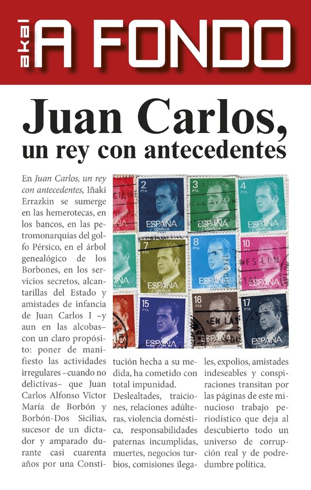 Buchcover für Juan Carlos, un rey con antecedentes