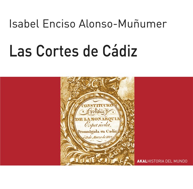 Portada de libro para Las Cortes de Cádiz