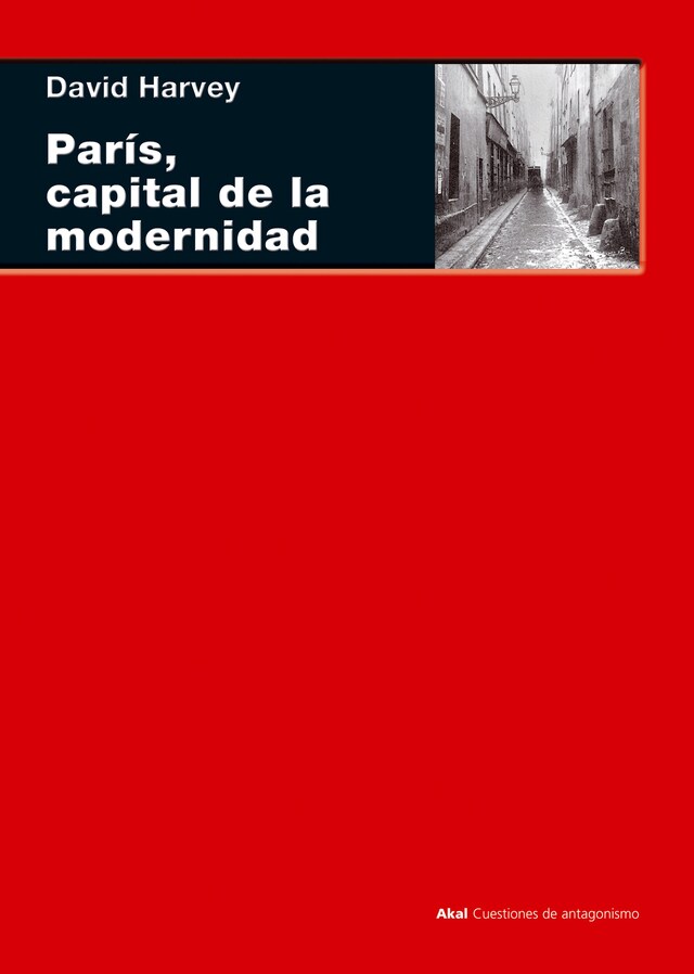 Portada de libro para París, capital de la modernidad