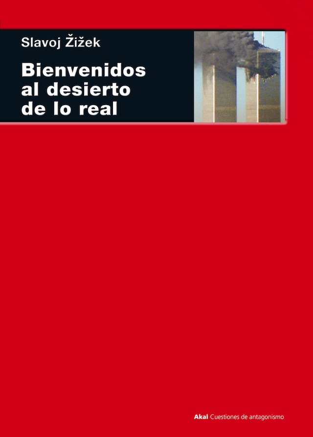Book cover for Bienvenidos al desierto de lo real