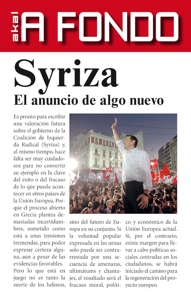 Portada de libro para Syriza