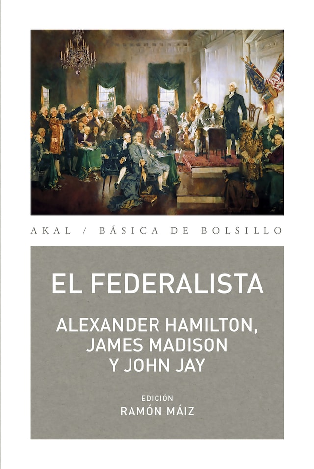 Kirjankansi teokselle El Federalista