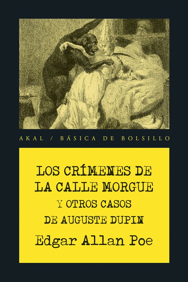 Book cover for Los crímenes de la calle Morgue y otros casos de Auguste Dupin