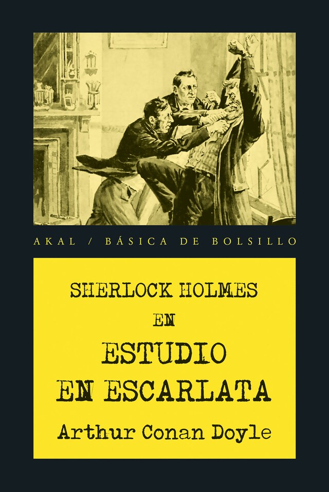 Portada de libro para Estudio en escarlata