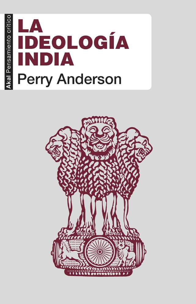 Portada de libro para La ideología india