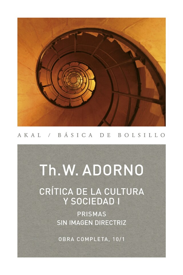 Okładka książki dla Crítica de la cultura y sociedad I