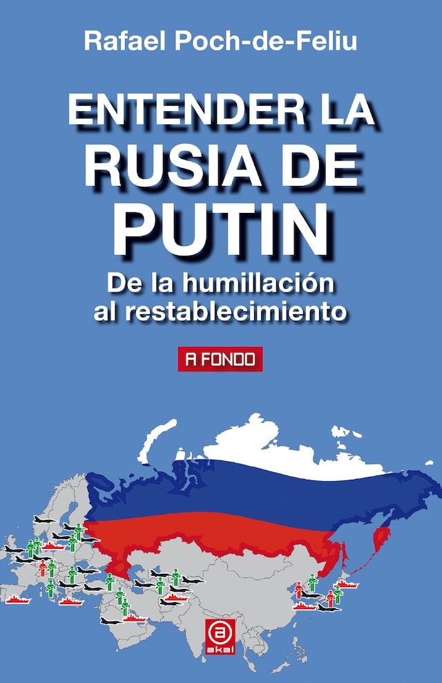 Copertina del libro per Entender la Rusia de Putin