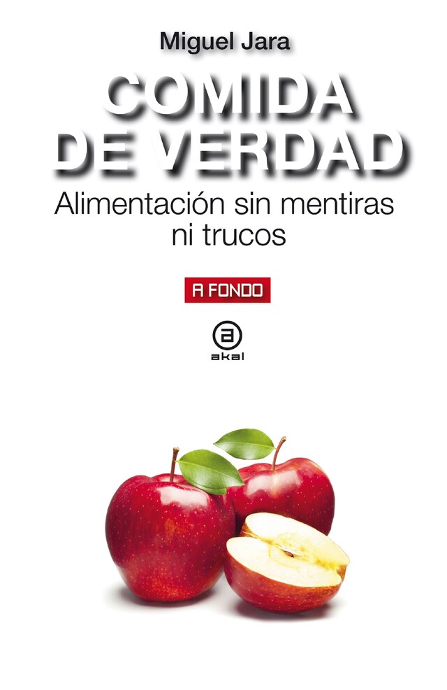 Couverture de livre pour Comida de verdad