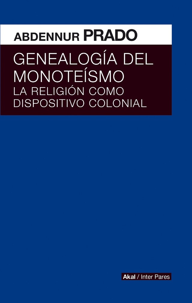 Copertina del libro per Genealogía del monoteísmo