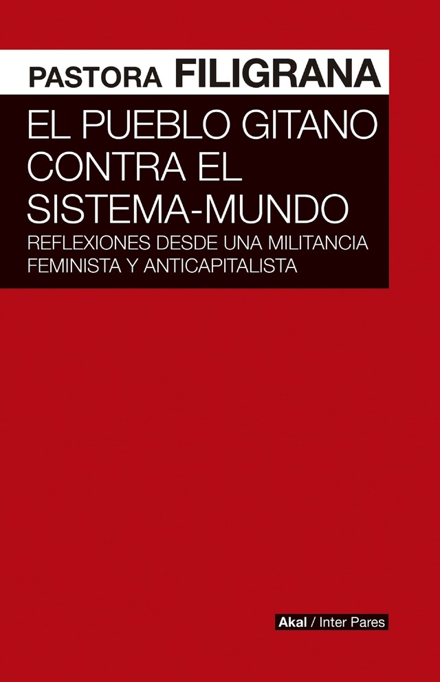 Book cover for El pueblo gitano contra el Sistema-Mundo