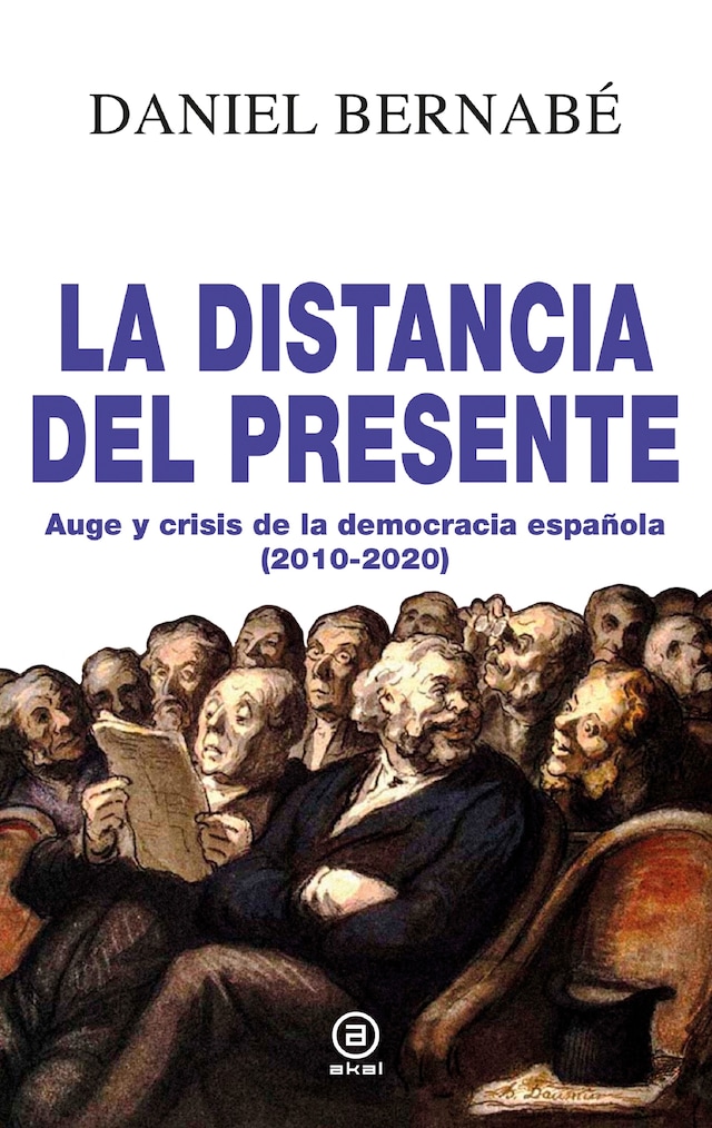 Book cover for La distancia del presente