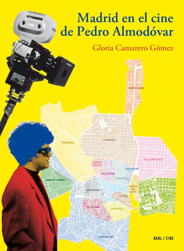 Portada de libro para Madrid en el cine de Pedro Almodóvar