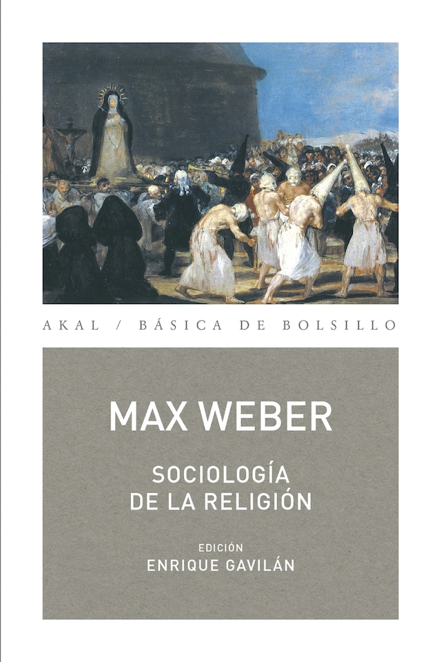 Book cover for Sociología de la religión