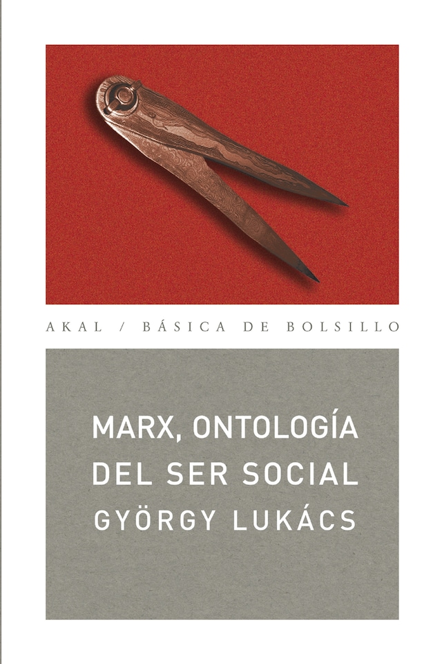Book cover for Marx, ontología del ser social
