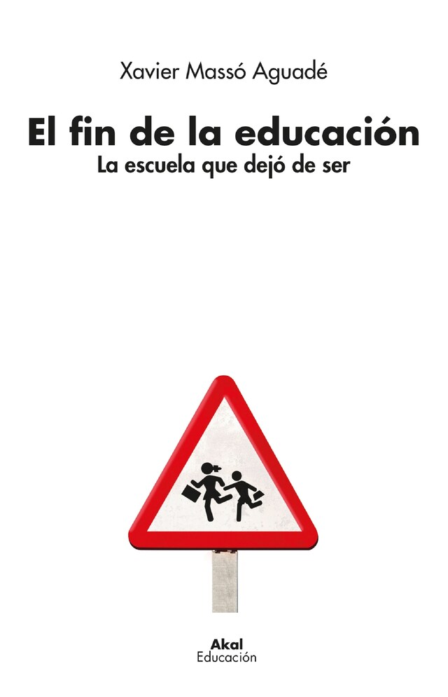 Buchcover für El fin de la educación