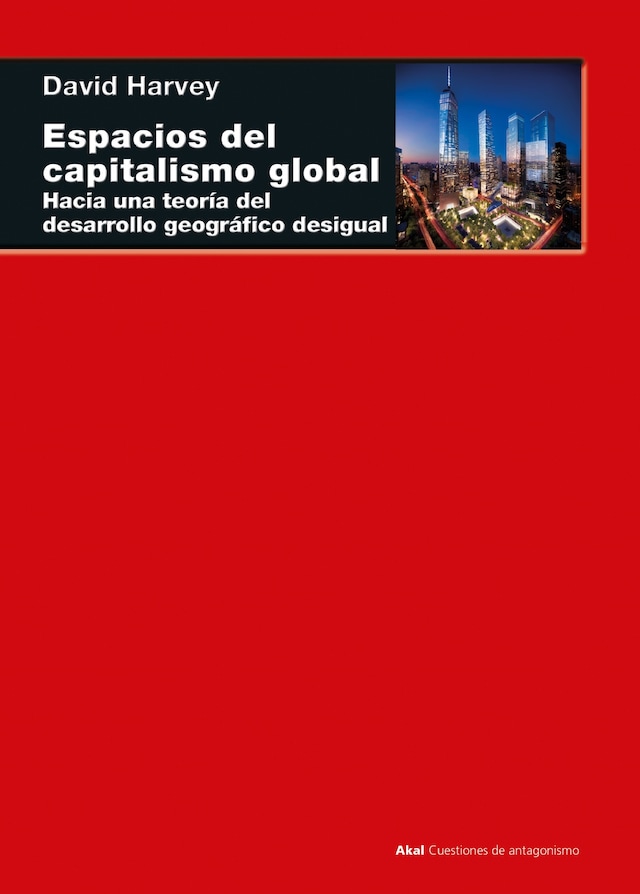 Okładka książki dla Espacios del capitalismo global