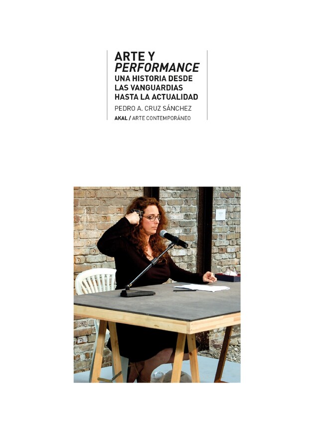 Couverture de livre pour Arte y performance