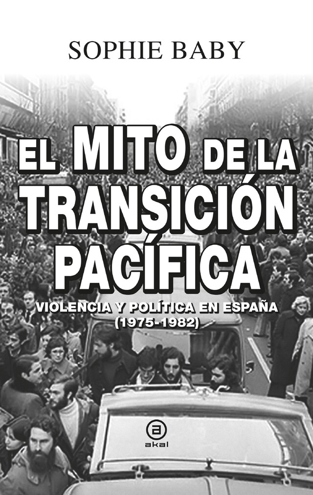 Buchcover für El mito de la transición pacífica