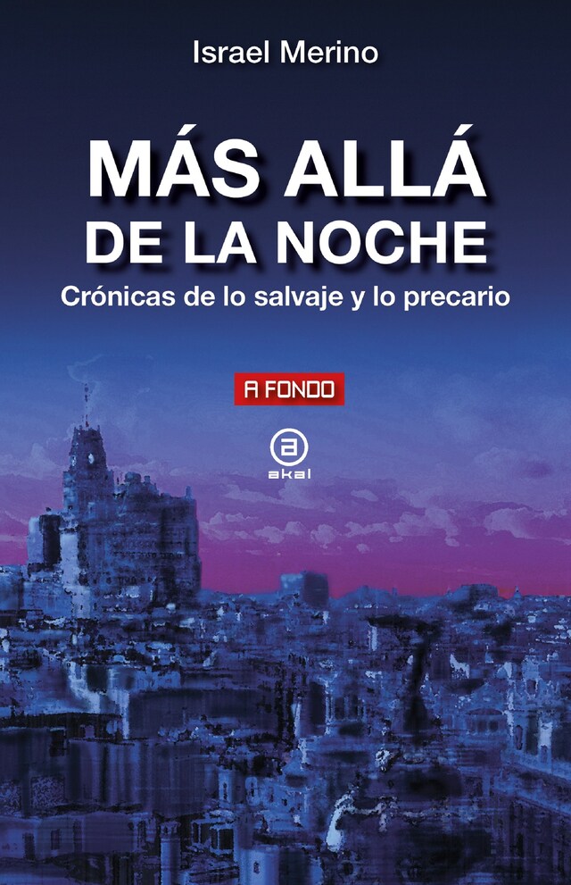 Buchcover für Más allá de la noche