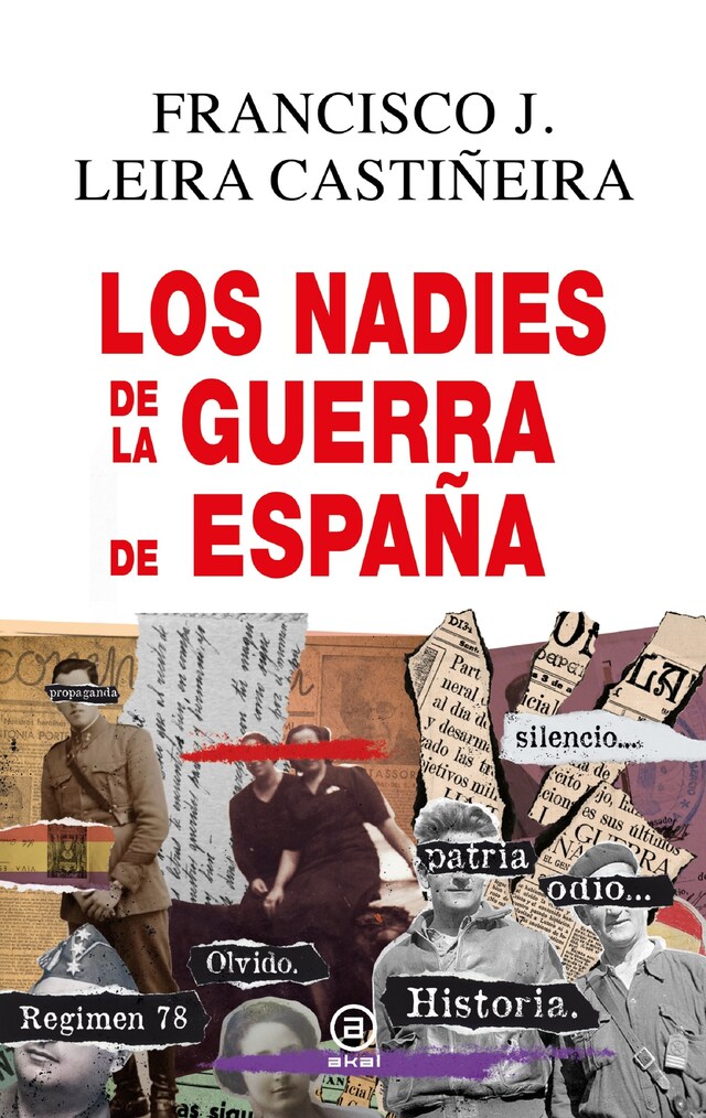 Couverture de livre pour Los nadie de la Guerra de España