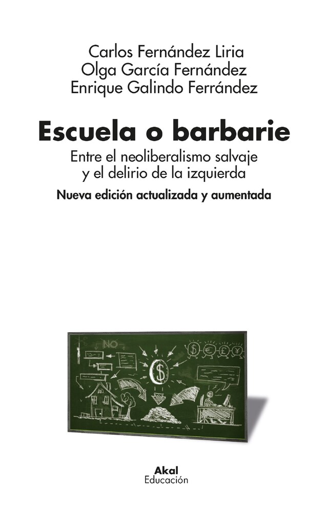 Buchcover für Escuela o barbarie (Nueva edición actualizada y aumentada)