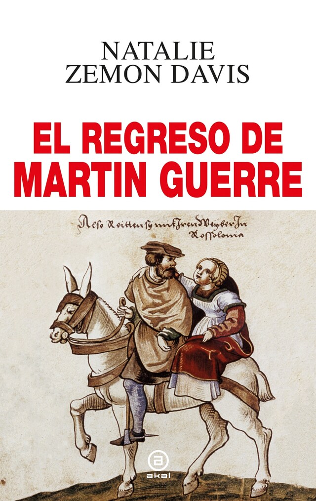 Book cover for El regreso de Martin Guerre