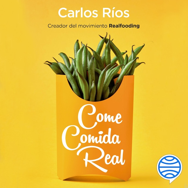 Book cover for Come comida real