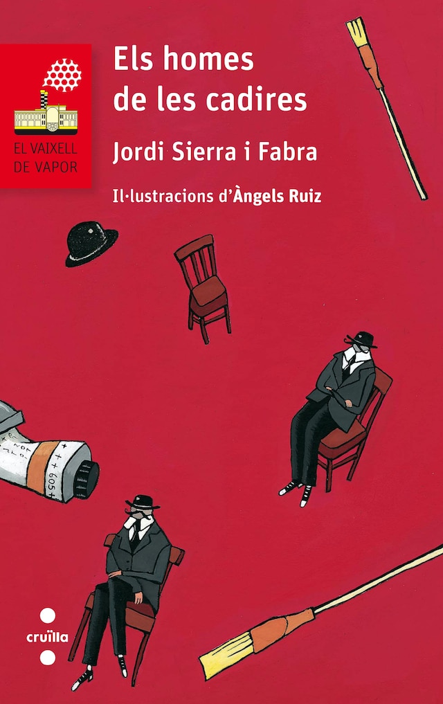 Book cover for Els homes de les cadires