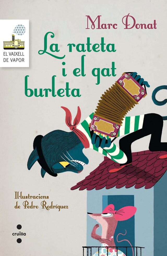 Book cover for La rateta i el gat burleta