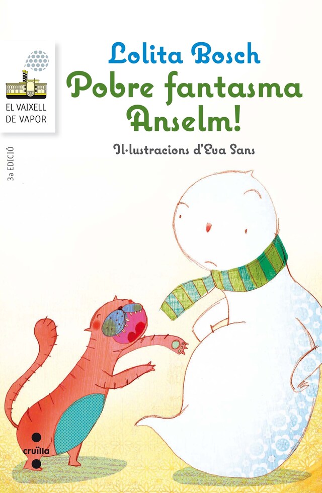 Book cover for Pobre fantasma Anselm