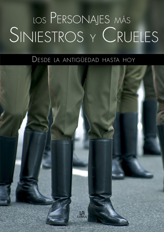 Book cover for Los personajes mas crueles y siniestros