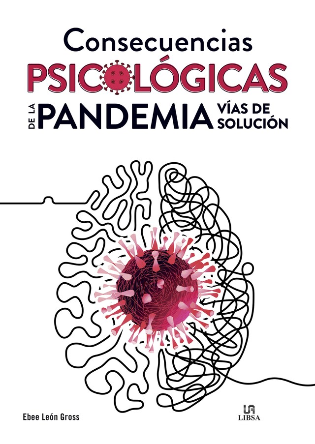 Buchcover für Consecuencias psicológicas de la pandemia