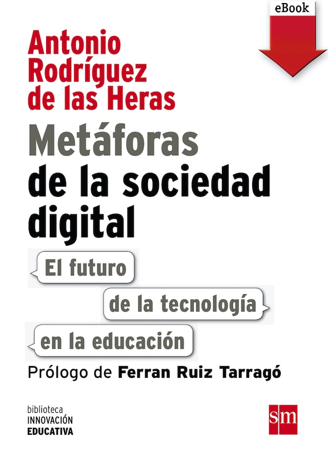 Buchcover für Metáforas de la sociedad digital: El futuro de la tecnología en la educación