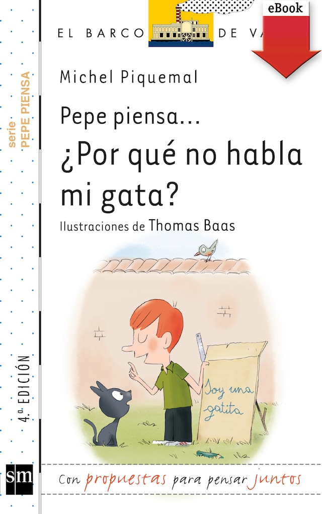 Book cover for Pepe piensa... ¿Por qué no habla mi gata?
