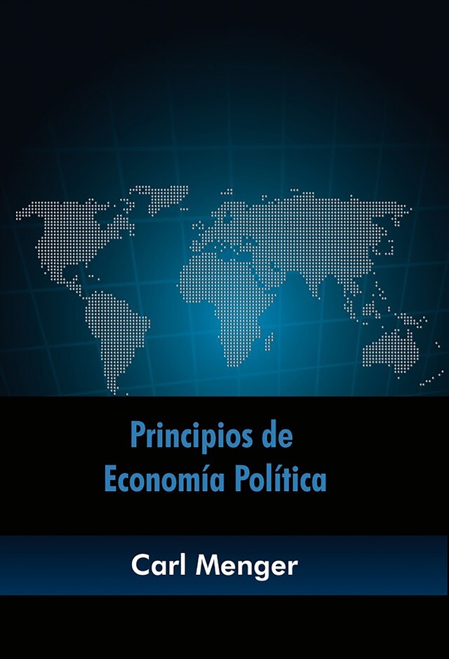 Kirjankansi teokselle Principios de economía política