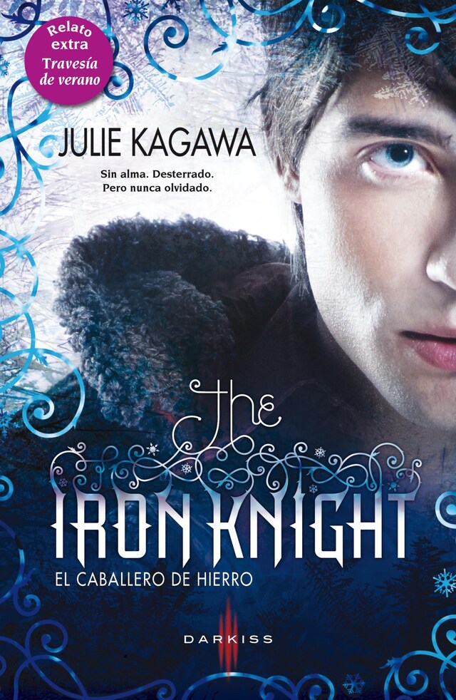 Book cover for The iron knight (El caballero de hierro)