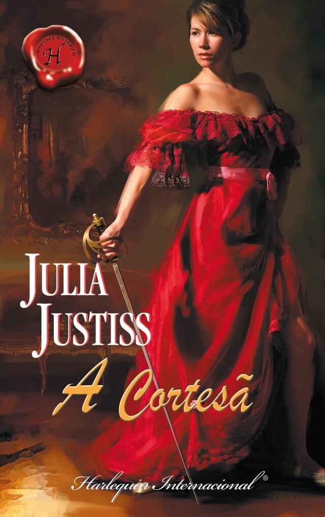 Book cover for A cortesã