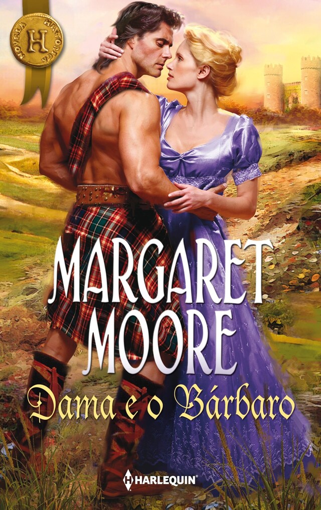 Book cover for Dama e o bárbaro