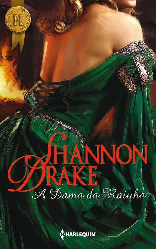 Book cover for A dama da rainha