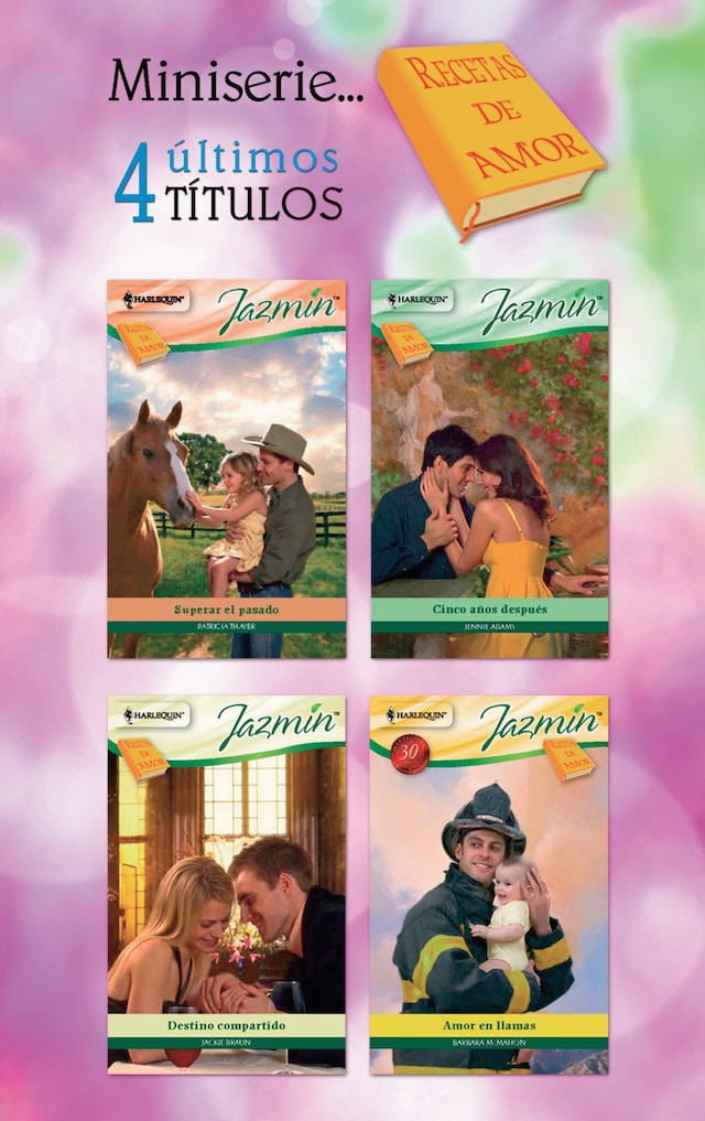 Boekomslag van Pack Miniserie Recetas de amor 2