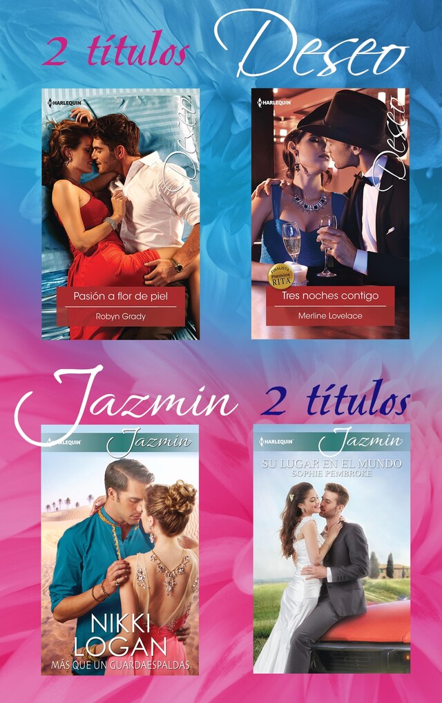 Book cover for Pack Deseo y Jazmín abril 2016