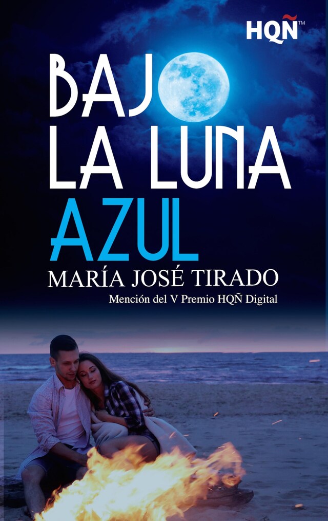 Portada de libro para Bajo la luna azul