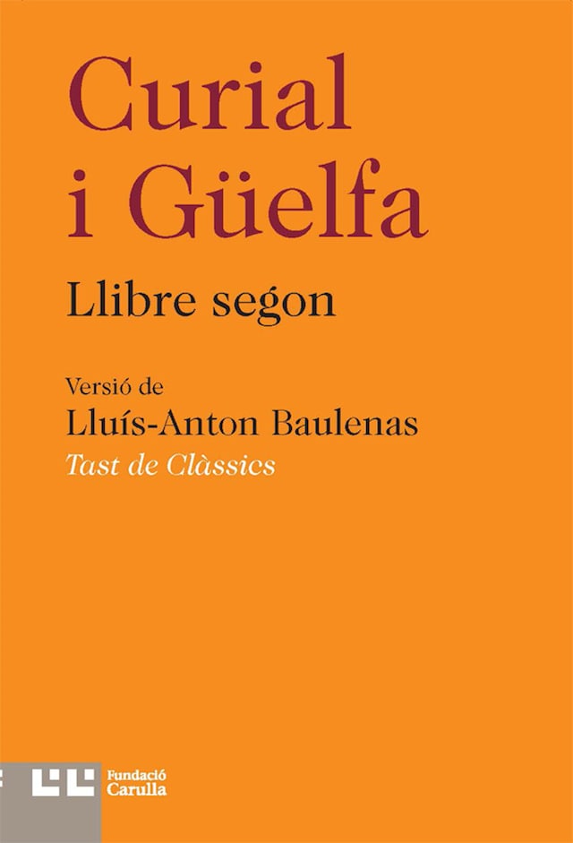 Boekomslag van Curial i Güelfa II