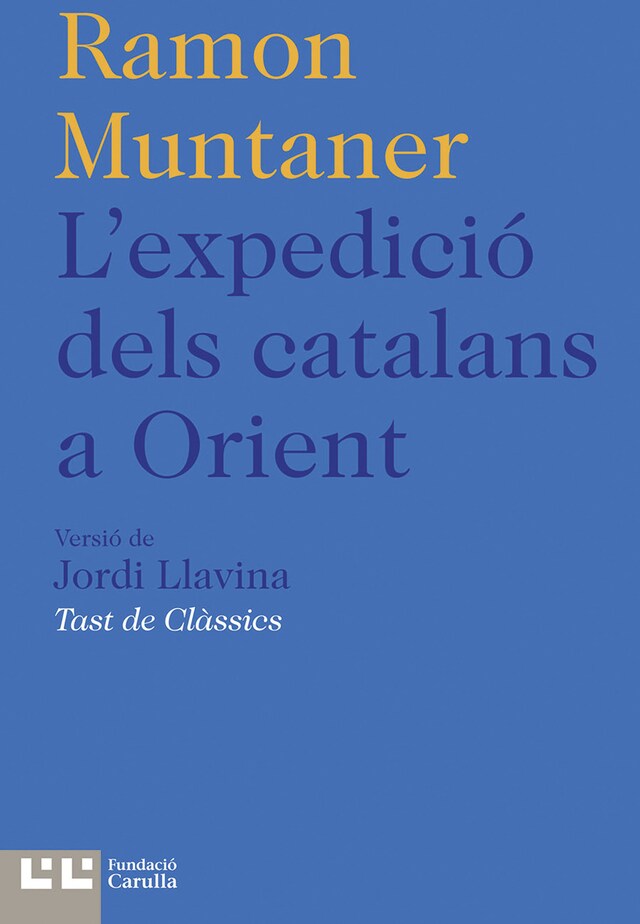 Buchcover für L'expedició dels catalans a Orient