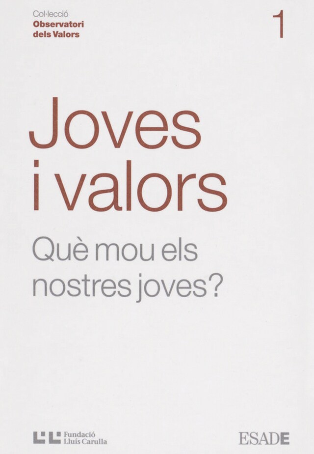 Book cover for Joves i valors