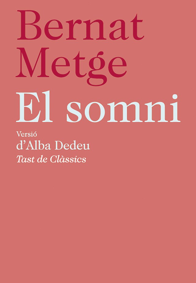 Copertina del libro per El somni