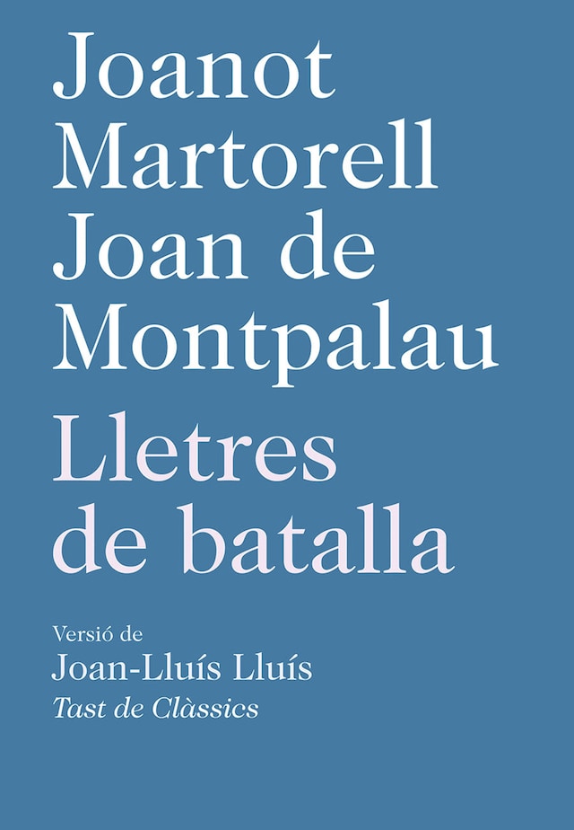Book cover for Lletres de batalla