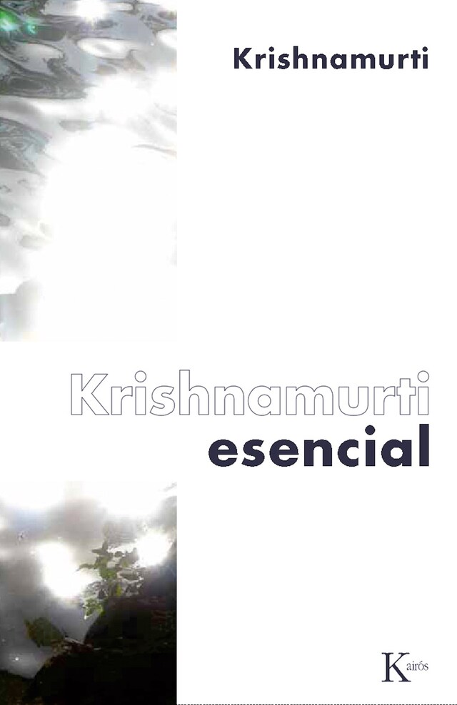 Kirjankansi teokselle Krishnamurti esencial